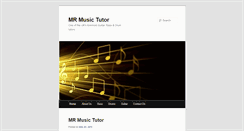 Desktop Screenshot of mrmusictutor.com