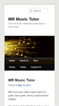 Mobile Screenshot of mrmusictutor.com