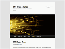 Tablet Screenshot of mrmusictutor.com